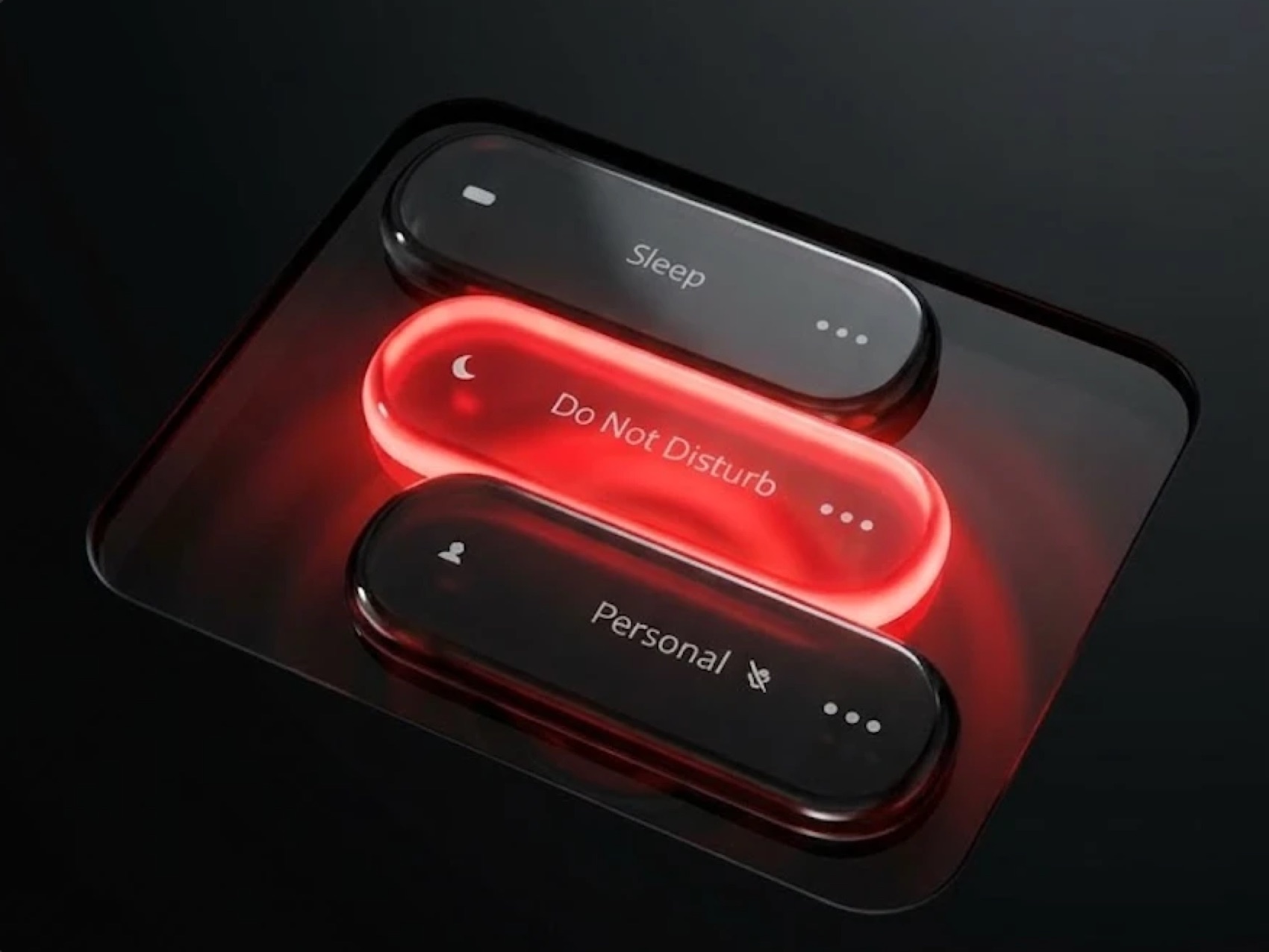 Liquid buttons